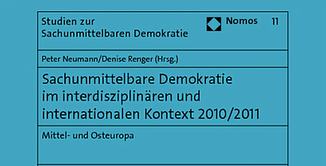 S. Riedel 2012 1 Direkte Demokratie Bulgarien